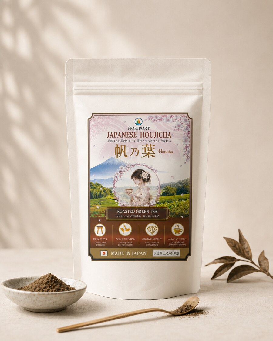 HONOHA Japanese hojicha powder