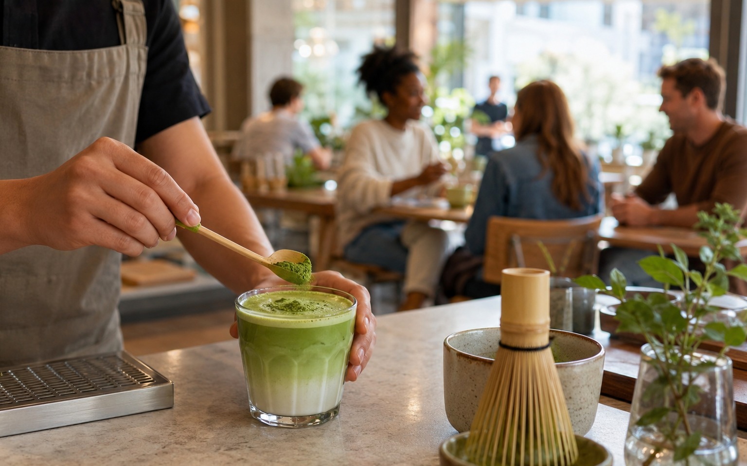Noriport USA matcha for the U.S. café market